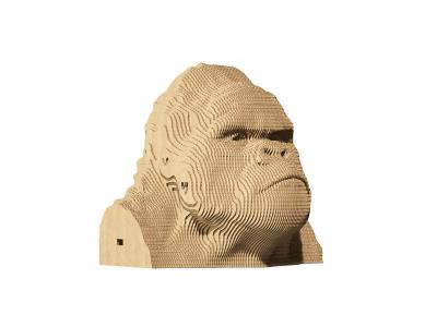 CARTONIC  - Puzzle 3D Gorille - Naturel -