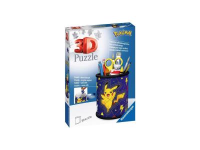 RAVENSBURGER Puzzle 3D - Pot &agrave; Crayons - Pokemon 