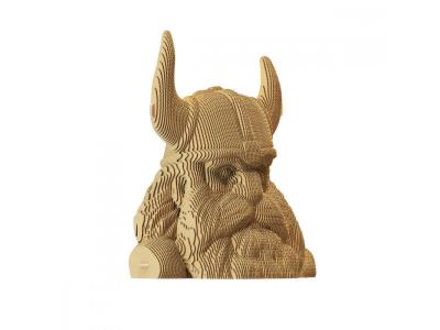 GENERIQUE Cartonic - Puzzle 3D Viking - Naturel -