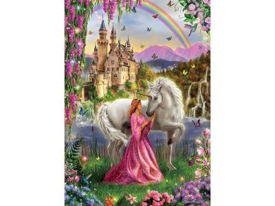 EDUCA  borras - f&eacute;e et licorne puzzle 500pcs