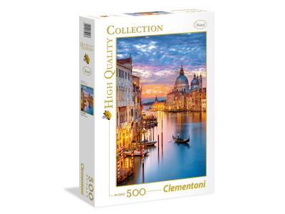 CLEMENTONI  puzzle Eclairage Venise 500 Pi&egrave;ces
