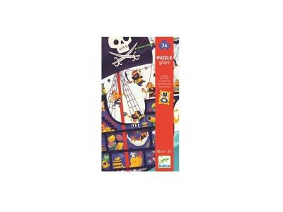  Djeco dj07129 - puzzle g&eacute;ant - le bateau des pirates