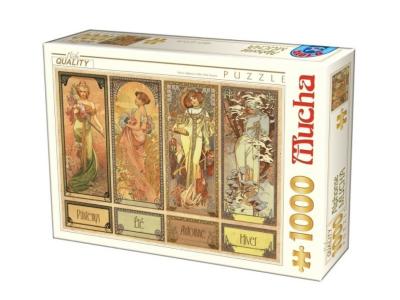 ROOVI Puzzle Mucha Les saisons 1000 pieces 