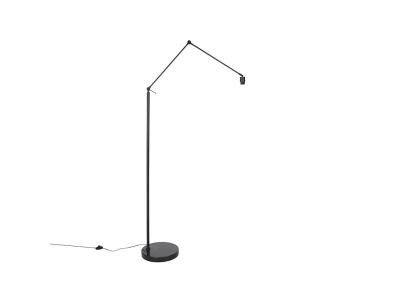 QAZQA Lampadaire moderne en acier orientable - Editeur