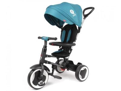 QPLAY  tricycle Rito junior 90 x 49 x 93 cm acier turquoise
