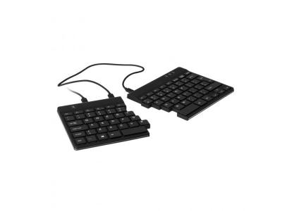 R GO TOOLS R-Go Tools R-Go Split Clavier Ergonomique, AZERTY (BE), noir, filaire