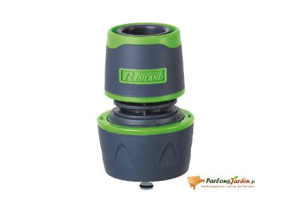 RIBILAND Ribimex - Raccord rapide universel bi-mati&egrave;re acquastop