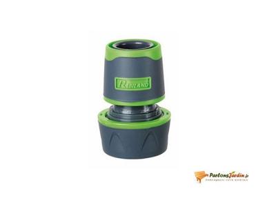 RIBILAND Raccord rapide en bi-mati&egrave;re pour tuyau d'arrosage