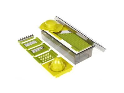 B&W CUISINE Five Simply smart - R&acirc;pe mandoline 5 lames - Inox