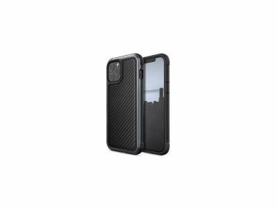 RAPTIC Coque lux fibre de carbone noir pour iphone 12 pro max