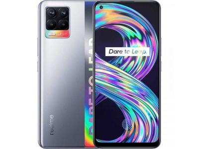 REALME  8 4g 6/128gb cyber silver eu 6941399044555