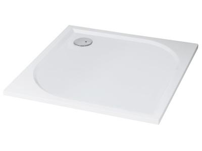 ONDEE Receveur HESTIA - Antid&eacute;rapant - 90x90cm - R&eacute;sine - Blanc - Extra-plat