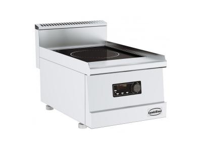 COMBISTEEL R&eacute;chaud &agrave; induction Gamme 600 - - - Acier inoxydable 400x600x300mm