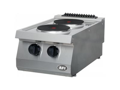 AFI COLLIN LUCY R&eacute;chaud Electrique &agrave; Poser 2 &agrave; 4 plaques - S&eacute;rie 700 - - - 400 400x700x280mm