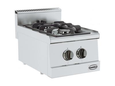 COMBISTEEL R&eacute;chaud Gaz Professionnel &agrave; Poser 2 ou 4 Br&ucirc;leurs 