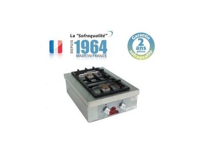  R&eacute;chaud Gaz Professionnel sp&eacute;cial traiteur   2 feux   6980 W   Sofraca 
