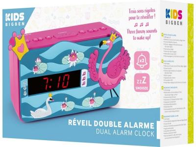 BIGBEN INTERACTIVE R&eacute;veil fa&ccedil;ade effet 3D - Princesse