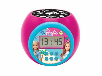 LEXIBOOK R&eacute;veil projecteur barbie avec minuteur