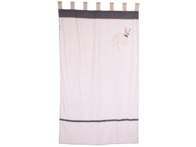SAUTHON Rideau En Coton 105 X 180 Cm Miss Chipie - 