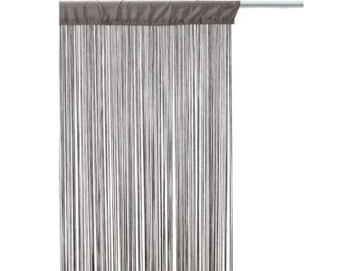 Atmosphera - Rideau fils - 90 x 200 cm - 90 x 200 - Gris