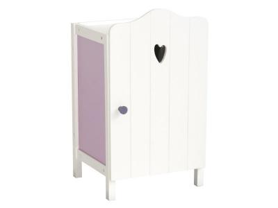 ROBA  98330 Garde-robe pour poup&eacute;es - En bois et MDF D&eacute;co Fienchen.