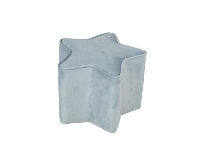 ROBA Pouf en forme d'&eacute;toile pour enfants Ciel bleu clair