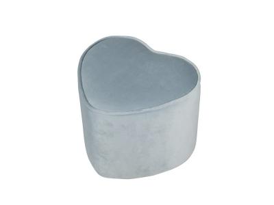 ROBA Pouf en forme de cour pour enfants Ciel bleu clair