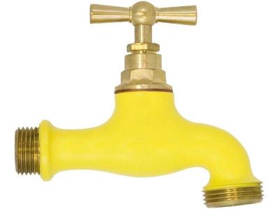 BOUTTE Boutt&eacute; Jaune Robinet Laiton de Couleur-Entr&eacute;e 15 x 21 Nez 20 x 27