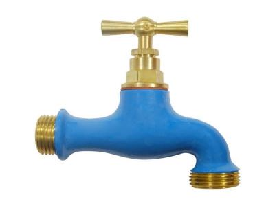 BOUTTE Boutt&eacute; Bleu Robinet Laiton de Couleur-Entr&eacute;e 15 x 21 Nez 20 x 27