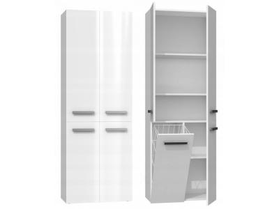 RORY - Armoire de salle de bain design moderne - Dimensions Blanc 