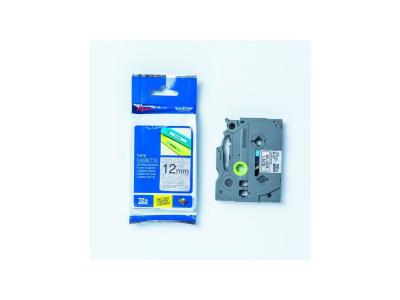 BROTHER   ruban lamin&eacute; noir sur motifs den noir