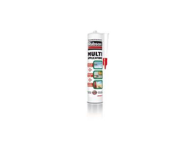 RUBSON Mastic transparent silicone multi-mat&eacute;riaux - 280ml - 