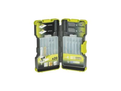 RYOBI Lot de 20 lames coupe coupe franche / coupe franche  Rak20jb