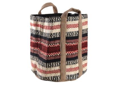 AUBRY GASPARD Corbeille en toile de jute &eacute;paisse Afriqua