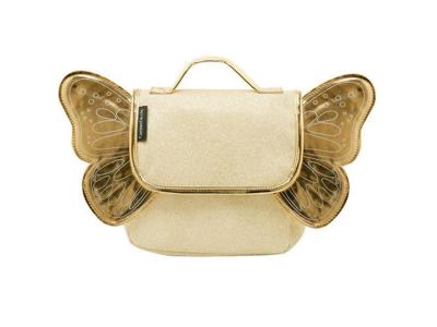 CARAMEL ET CIE Sac &agrave; bretelles Ail&eacute;  - Or paillettes