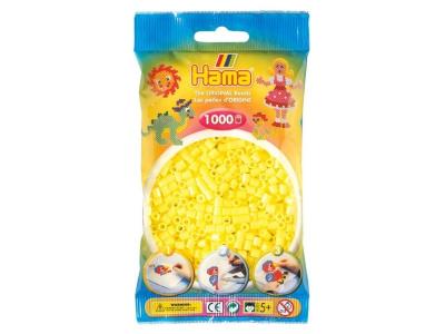HAMA Sachet de 1000 perles midi jaune fluo - 