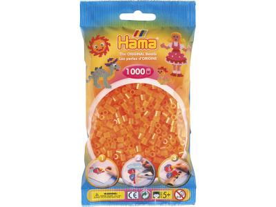 HAMA Jbm Midi Sachet 1000 Perles Orange N&eacute;on