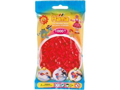 HAMA Sachet de 1000 perles midi rouge - 