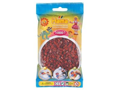 HAMA Sachet de 1000 perles a repasser  midi bordeaux - loisirs creatifs - 207-30 