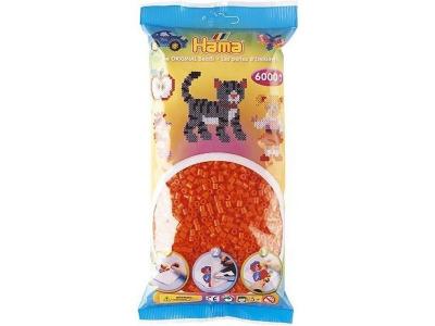 HAMA  - Sachet de 6000 perles -  Midi : Orange 