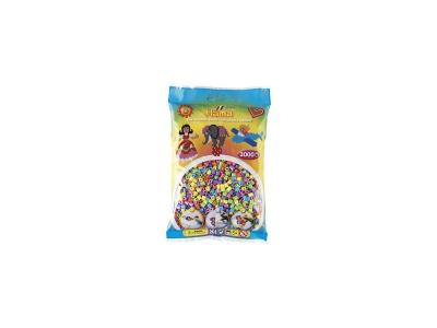 HAMA  - Sachet de 3000 perles moyennes m&eacute;lange Pastel - Pour enfants &agrave; partir de 5 ans