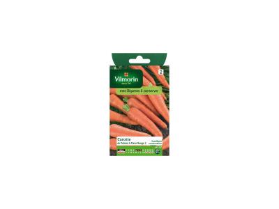 VILMORIN Carotte colmar, coeur rouge, race  4 g