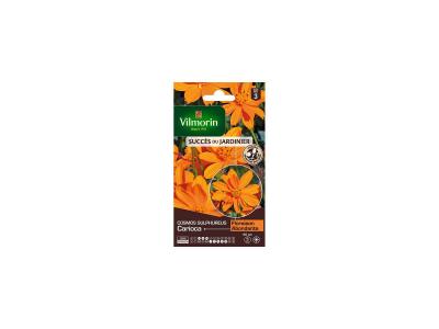 VILMORIN  - Sachet graines Cosmos Sulphureus Mini Orange / Carioca