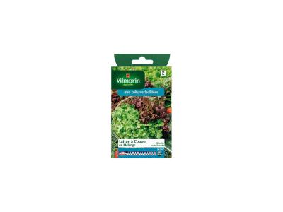 VILMORIN  m&eacute;lange graines de laitue a couper bowl verte et rouge