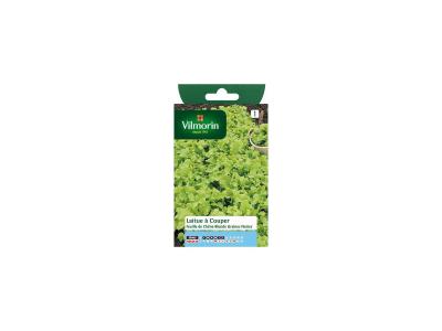 VILMORIN  - Laitue &agrave; couper Feuille de Ch&ecirc;ne blonde (graines noires)