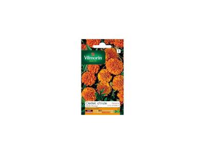 VILMORIN  - Sachet graines Oeillet d'Inde Globe orange