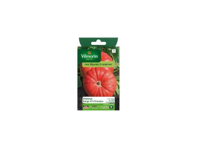 VILMORIN  - Sachet graines Potiron rouge vif d'etampes