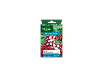 VILMORIN  3884342 Pack De Graines Radis Rond En M&eacute;lange Gaudry 2/Jolly