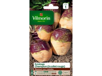 VILMORIN  - Sachet graines Rutabaga CHAMPION ( &agrave; collet rouge )