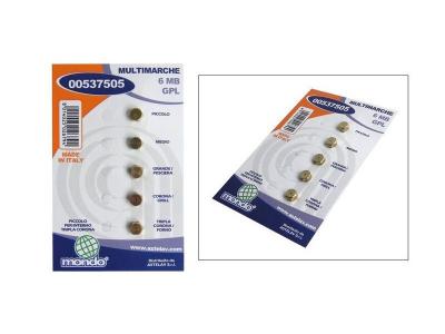 GENERIQUE Sachet Injecteurs Gaz Butane &Oslash; 6 M/m Pour Cuisiniere - 6864185